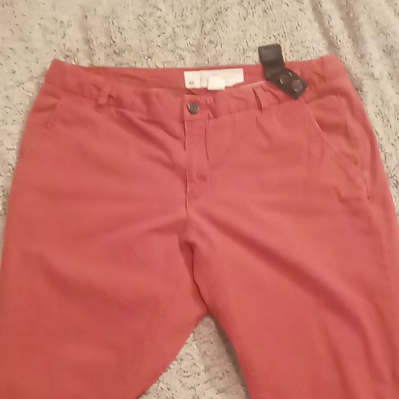 H&M cropped Pants, Salmon, Women's 12 - Picture 5 of 6